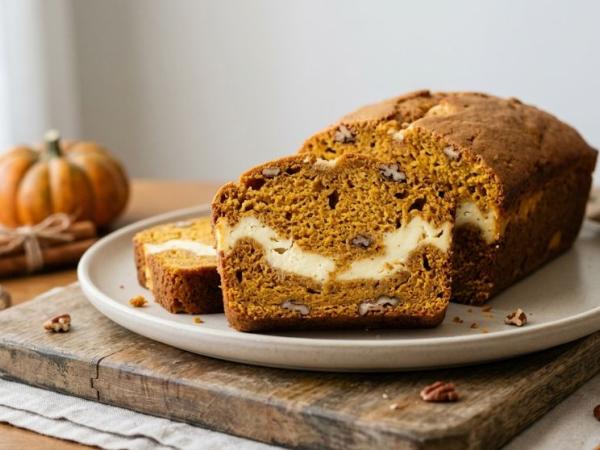 Cream Cheese Pumpkin Bread Recipe: A Moist, Swirled Favorite photo