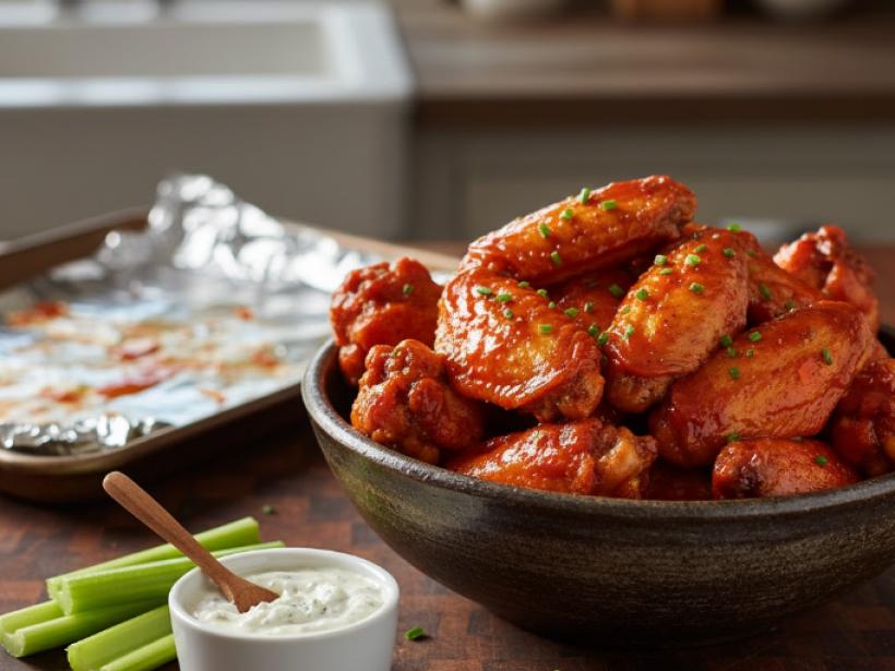 Baked Buffalo Wings That Hit Like the Fried Ones photo