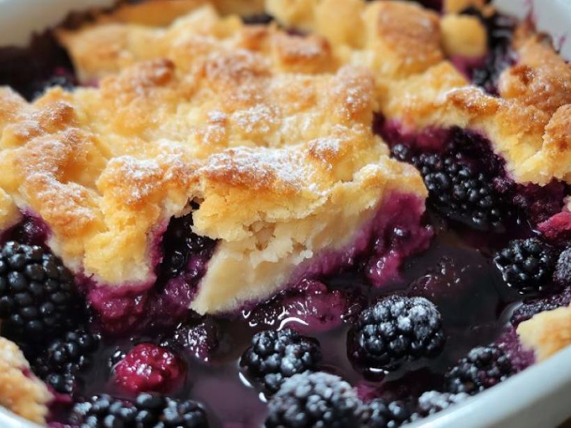 Gluten Free Blackberry Cobbler That Actually Tastes Like the Real Thing photo
