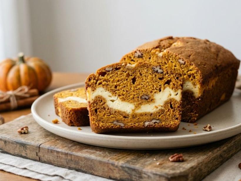 Cream Cheese Pumpkin Bread Recipe: A Moist, Swirled Favorite photo
