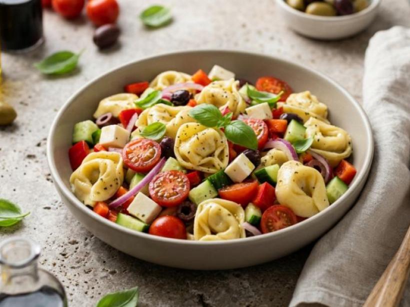Tortellini Pasta Salad That Actually Feels Like Food, Not a Side Dish That Was an Afterthought photo