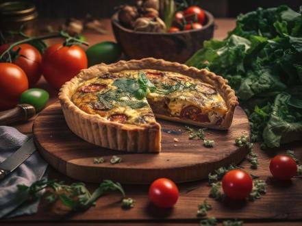 Caprese Quiche That Feels Like a Bite of Summer photo