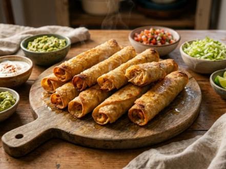 Chicken Flautas Recipe: Golden Rolls Worth the Mess photo