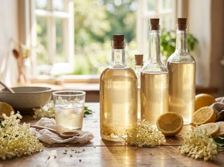 Why is an elder flower cordial the perfect summer drink? photo