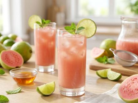 How to Make Guava Juice From Fresh Guavas photo